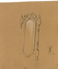 Studie Einer Sessellehne by Johann Peter Krafft