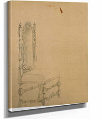 Studie Einer Sessellehne by Johann Peter Krafft