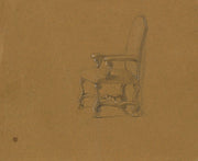 Studie Eines Armstuhles by Johann Peter Krafft