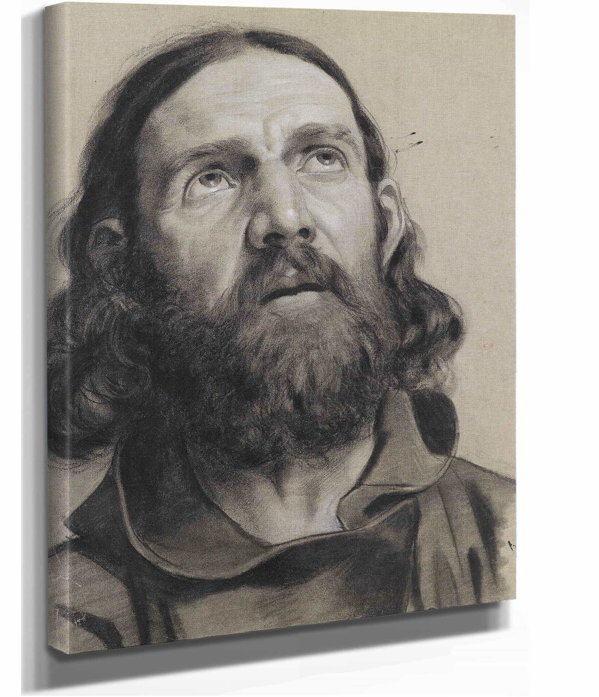 Studie Eines Bartigen Mannes by Franz Von Defregger