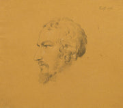 Studie Eines Bartigen Mannes by Johann Peter Krafft