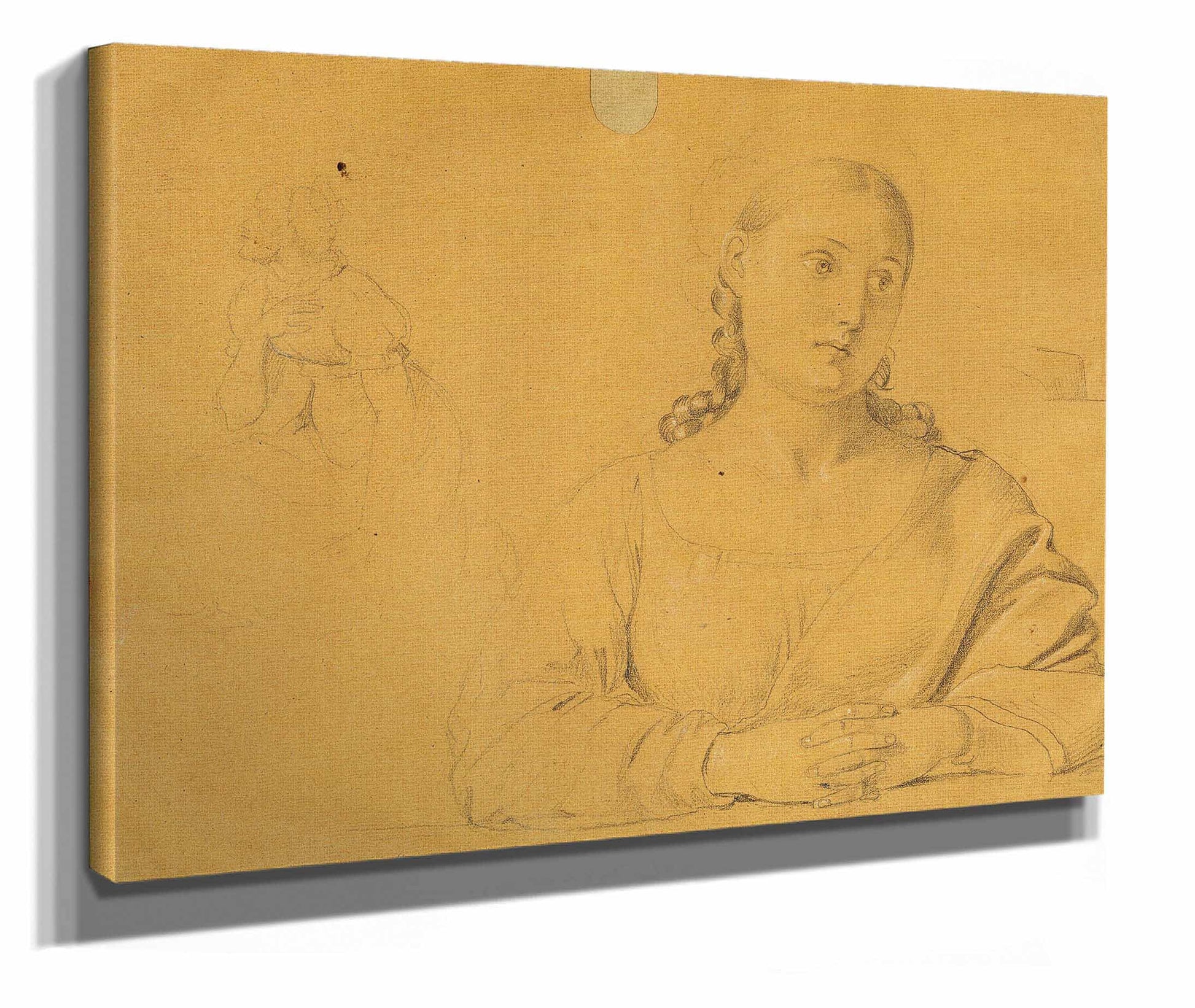 Studie Eines Madchens by Johann Peter Krafft