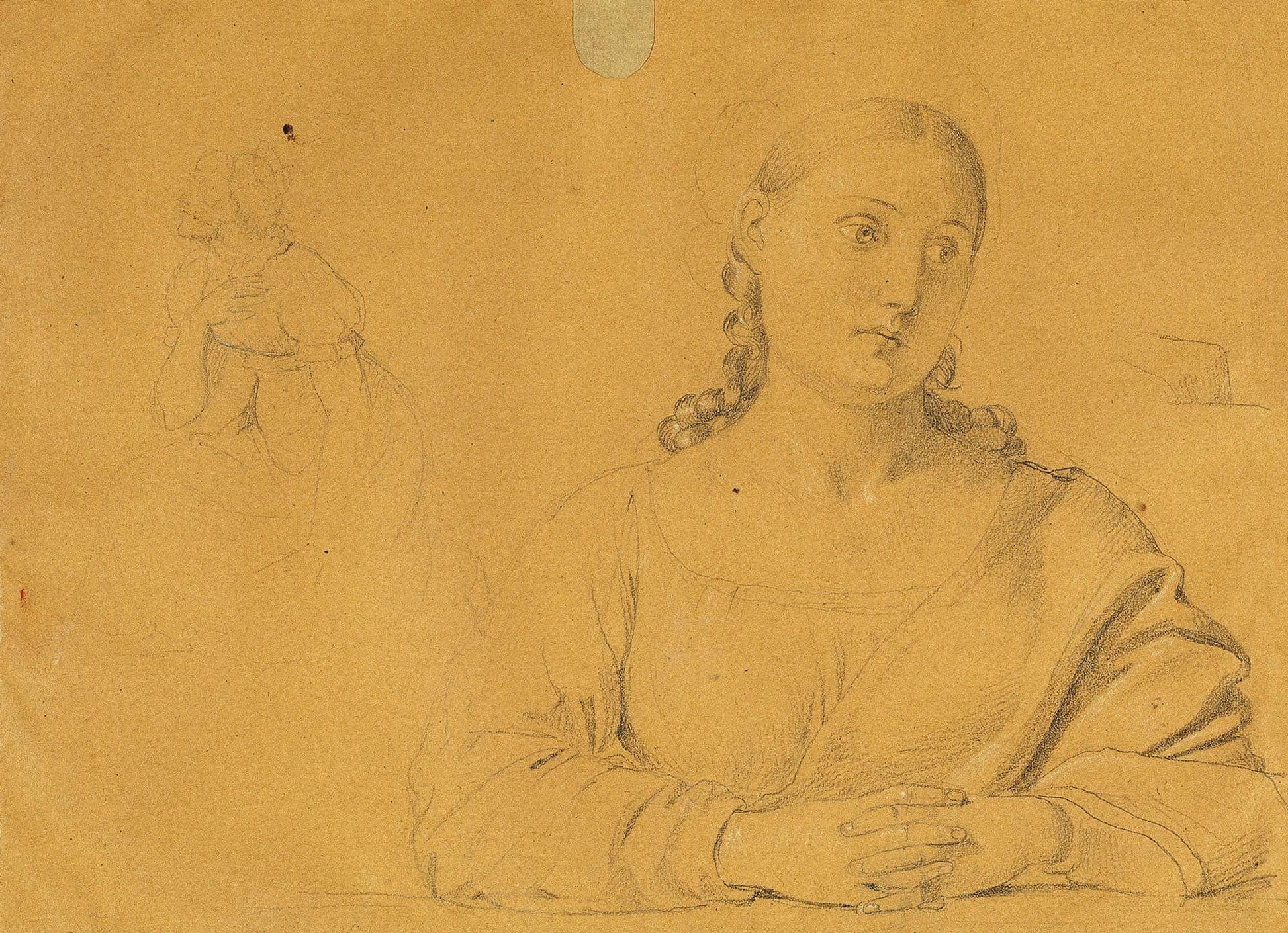 Studie Eines Madchens by Johann Peter Krafft