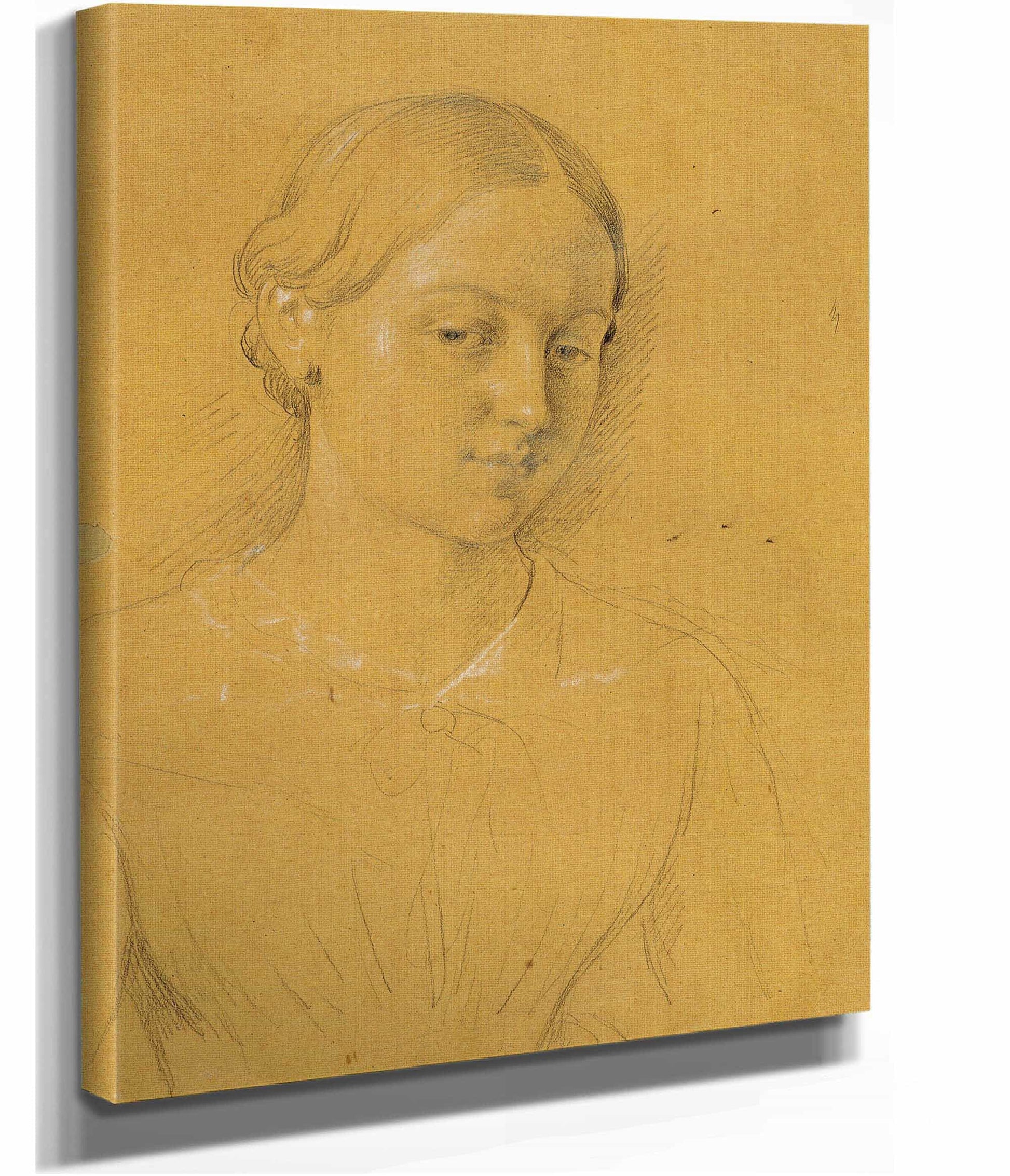 Studie Eines Madchens by Johann Peter Krafft