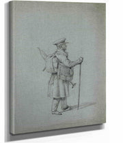 Studie Eines Reisenden Malers by Johann Peter Krafft