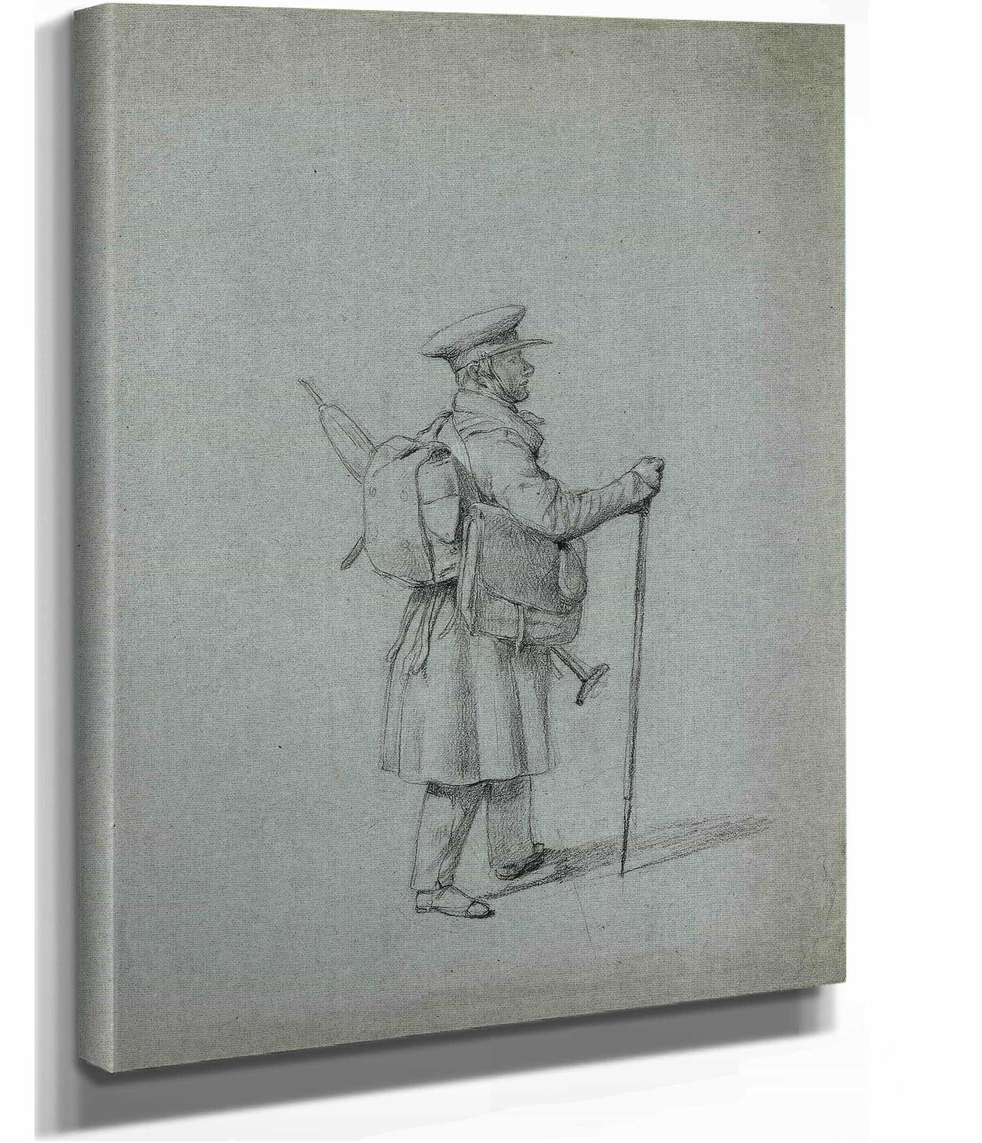 Studie Eines Reisenden Malers by Johann Peter Krafft