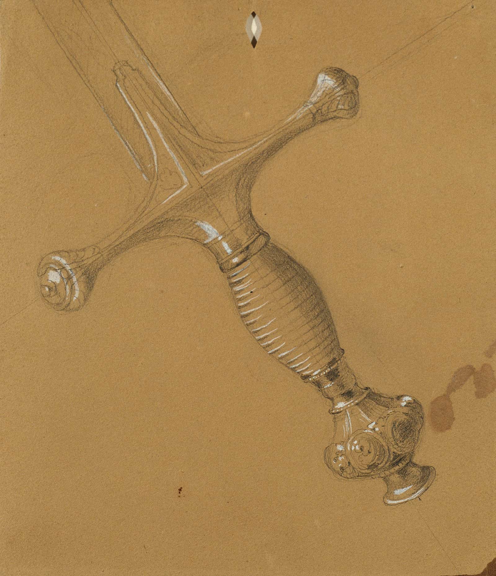 Studie Eines Schwertes by Johann Peter Krafft