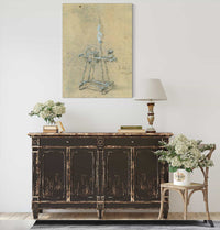 Studie Eines Spinnrockens by Johann Peter Krafft