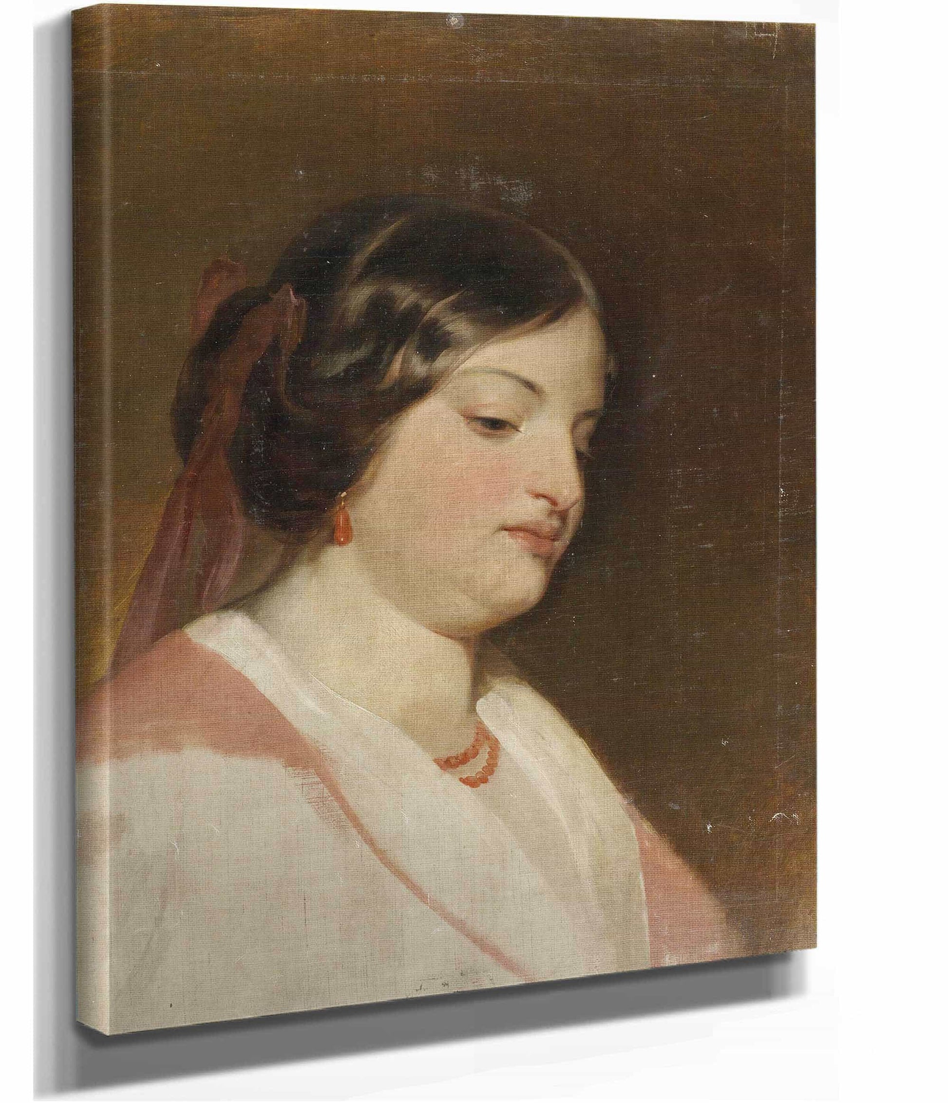 Studie Frl Von Heintl by Friedrich Von Amerling