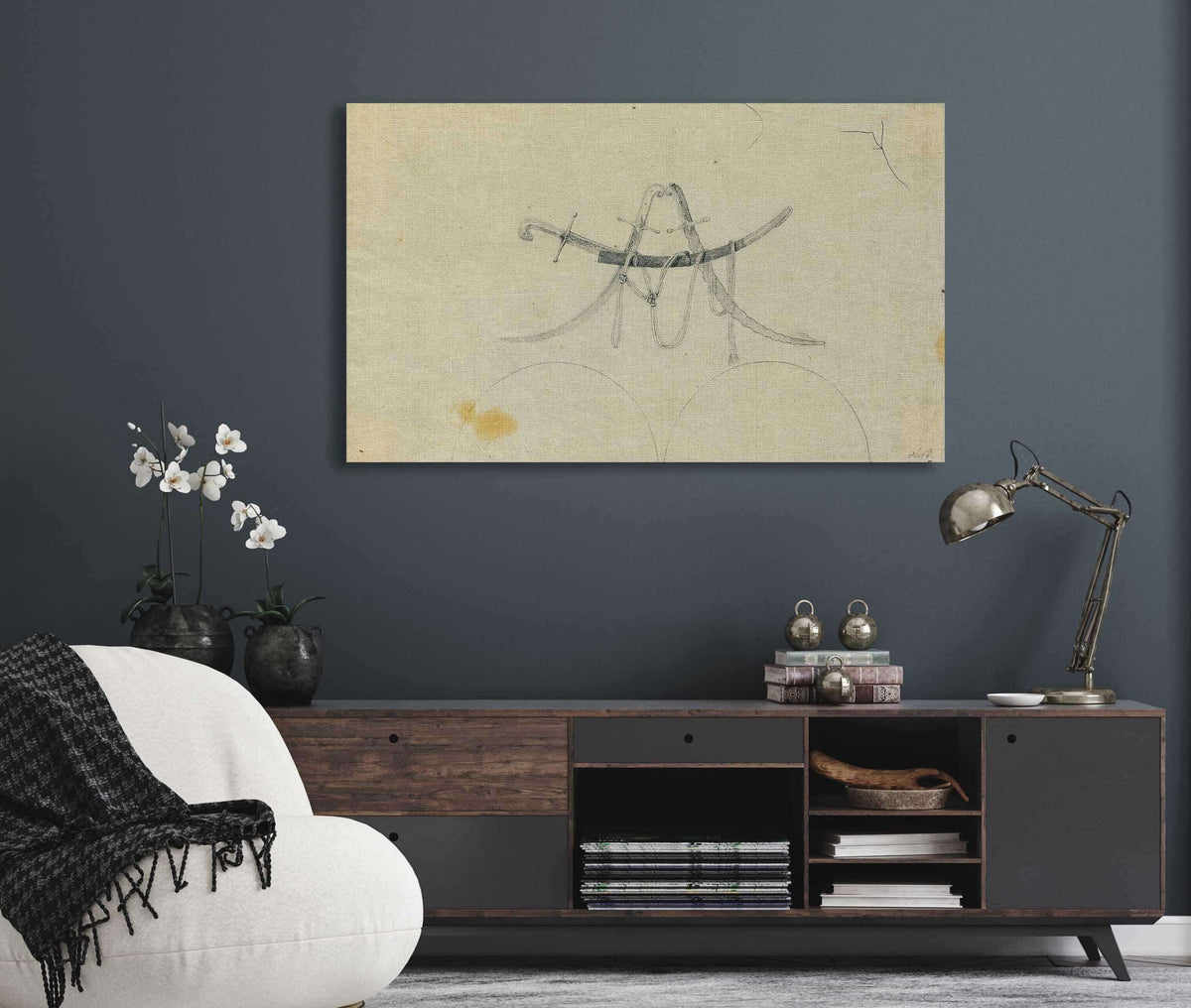 Studie Mit Sabeln by Johann Peter Krafft