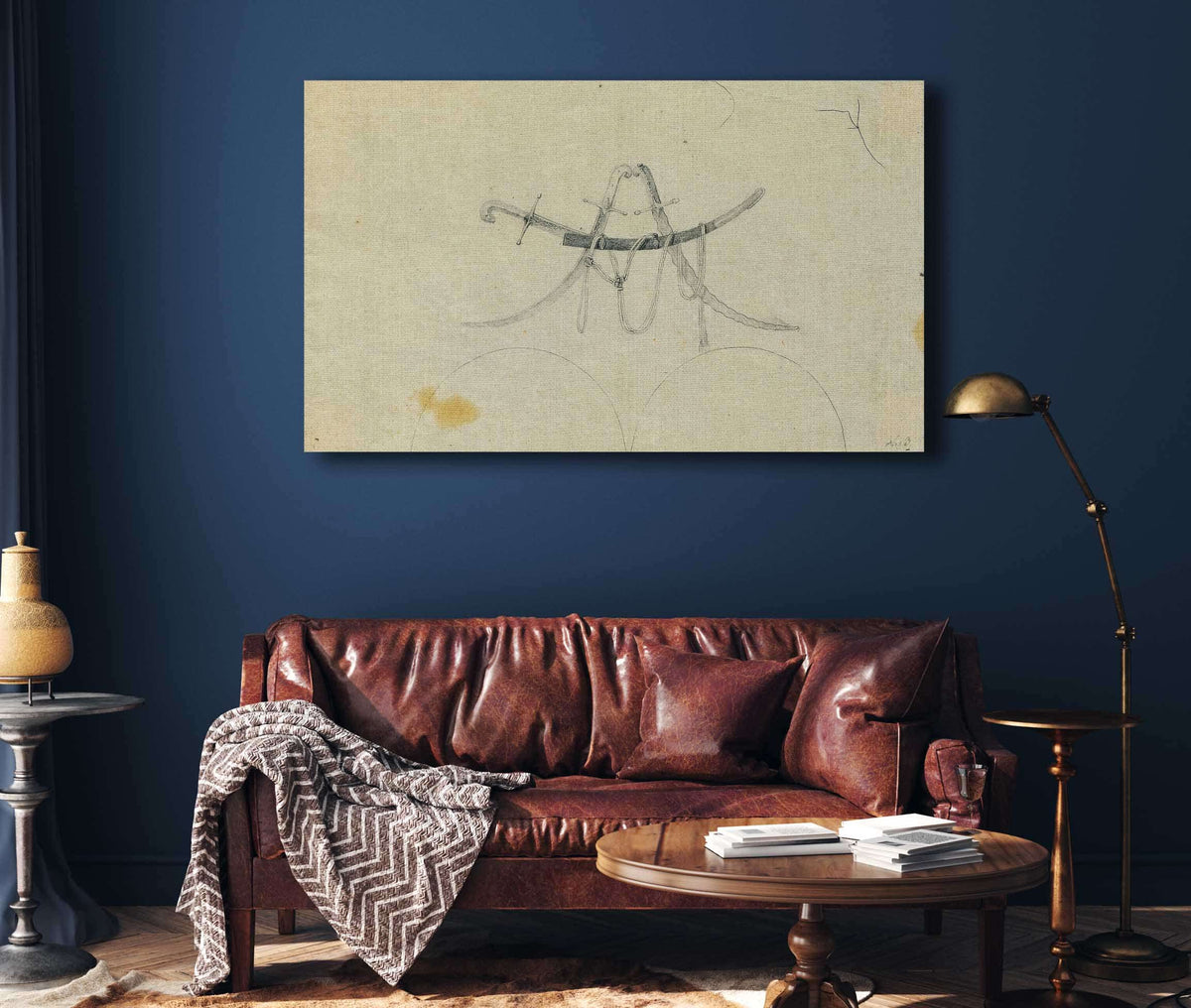 Studie Mit Sabeln by Johann Peter Krafft