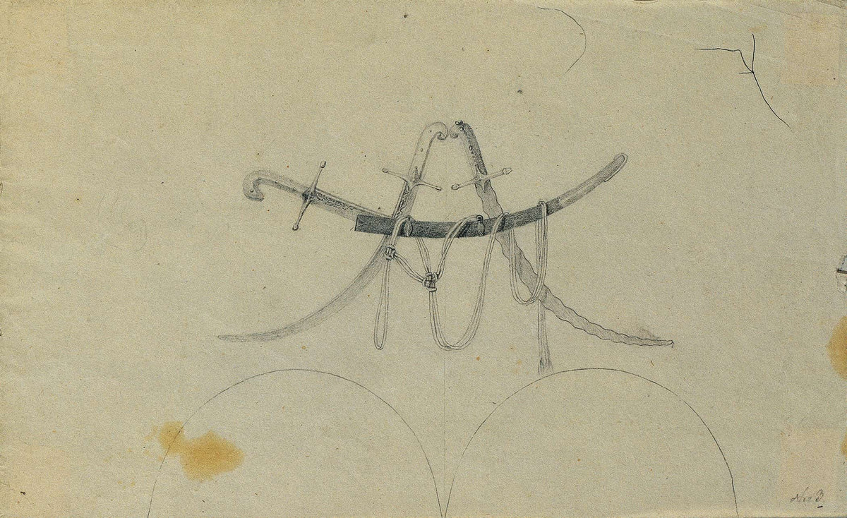 Studie Mit Sabeln by Johann Peter Krafft