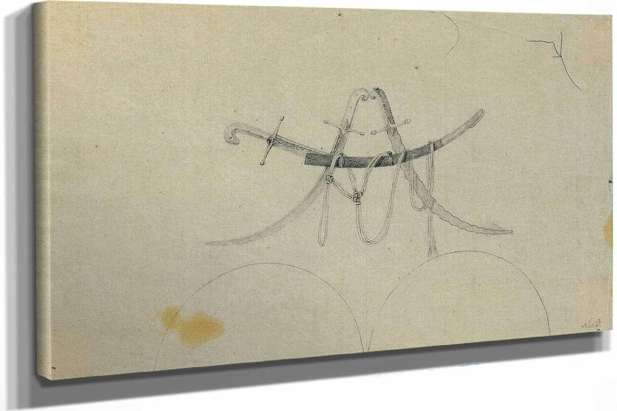 Studie Mit Sabeln by Johann Peter Krafft