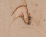 Studie Til Det Rybergske Familiebillede Johan Christian Rybergs Venstre Hand Holdende En Hat by Jens Juel