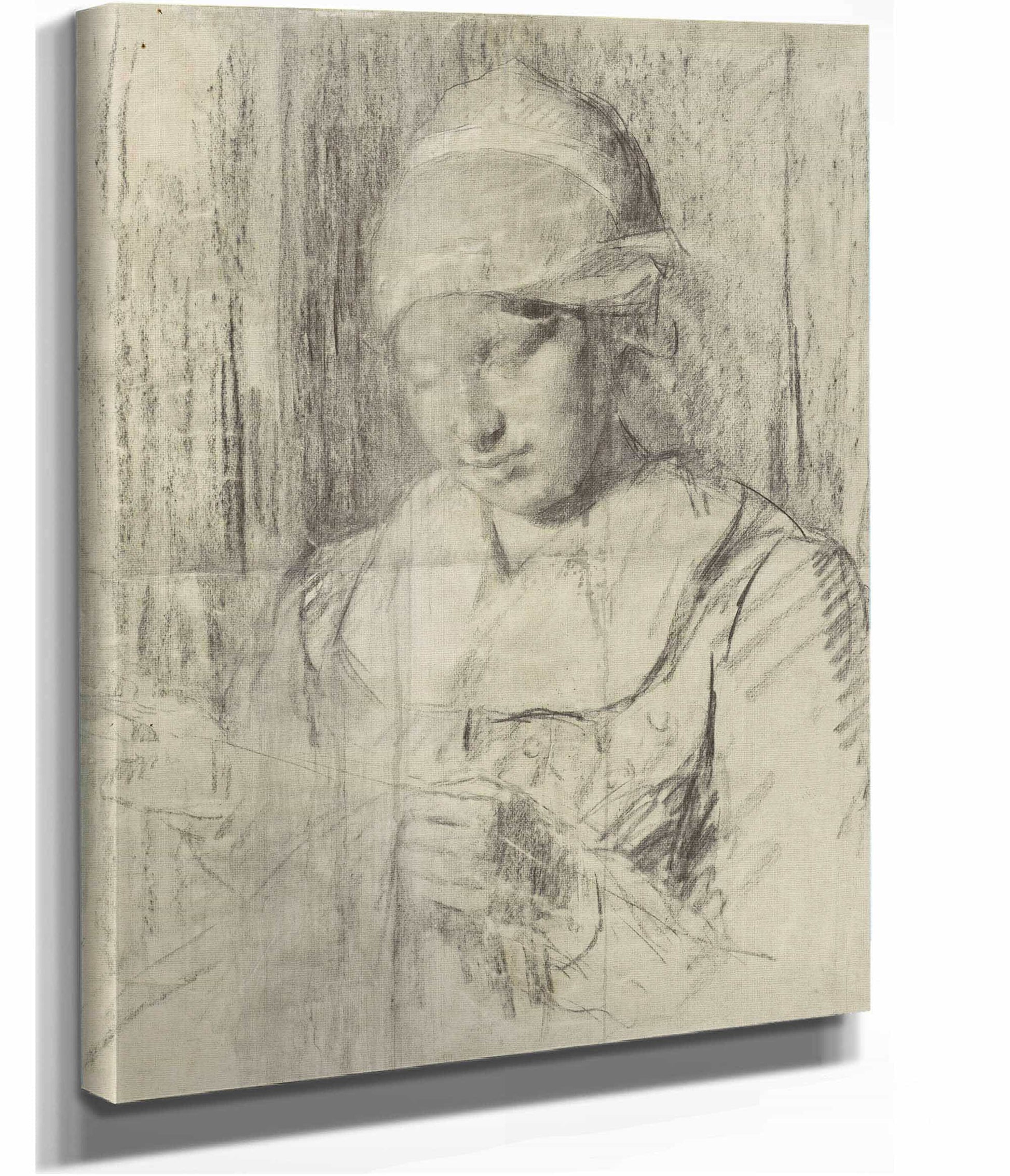 Studie Van Een Weesmeisje by Therese Schwartze