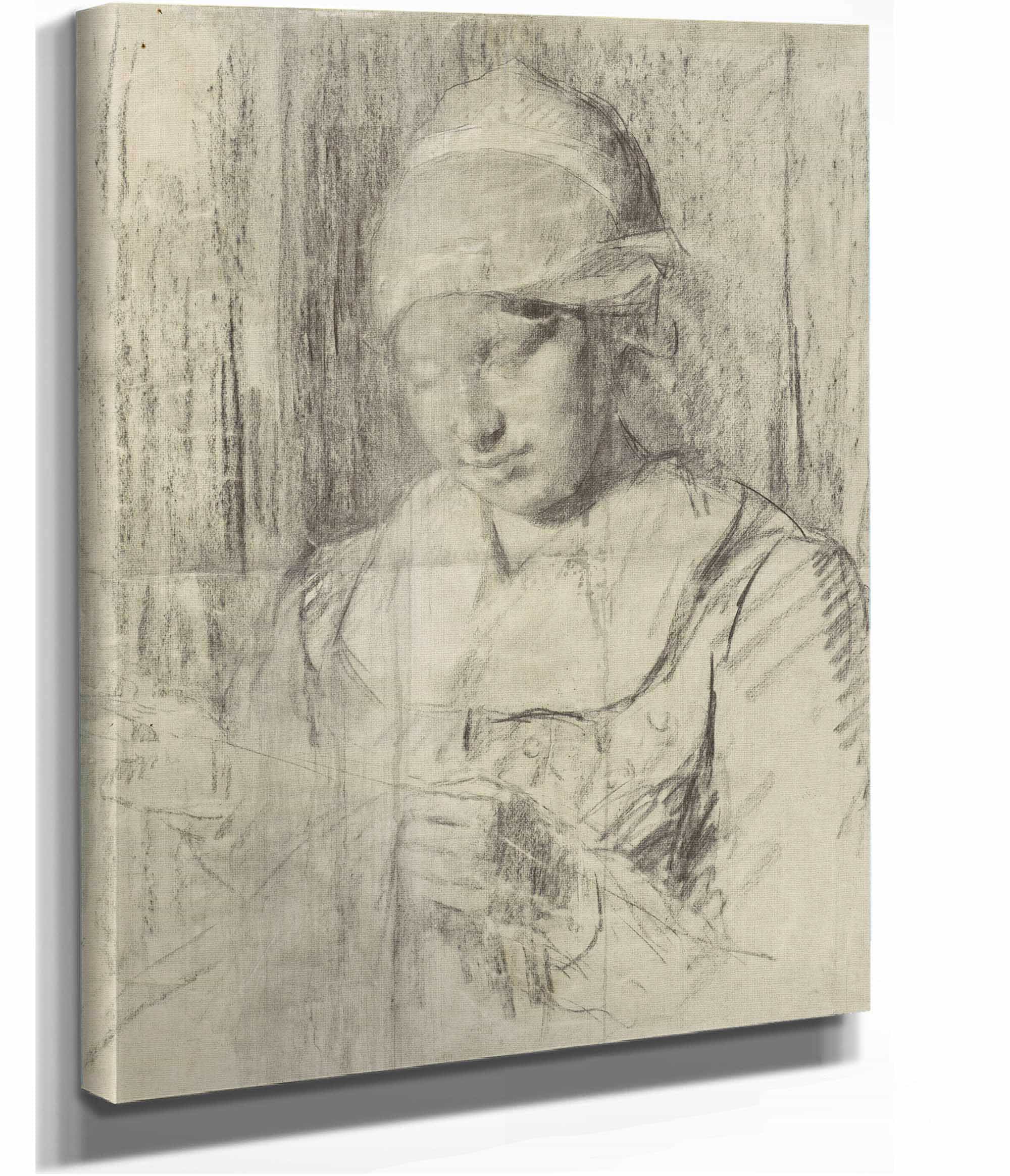 Studie Van Een Weesmeisje by Therese Schwartze