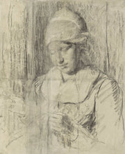 Studie Van Een Weesmeisje by Therese Schwartze