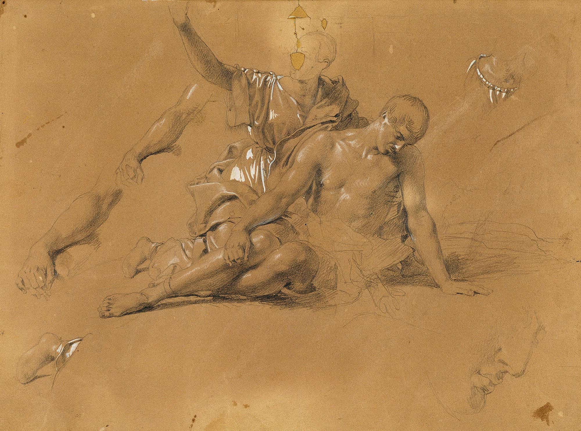 Studie Zu Arindal Und Daura by Johann Peter Krafft