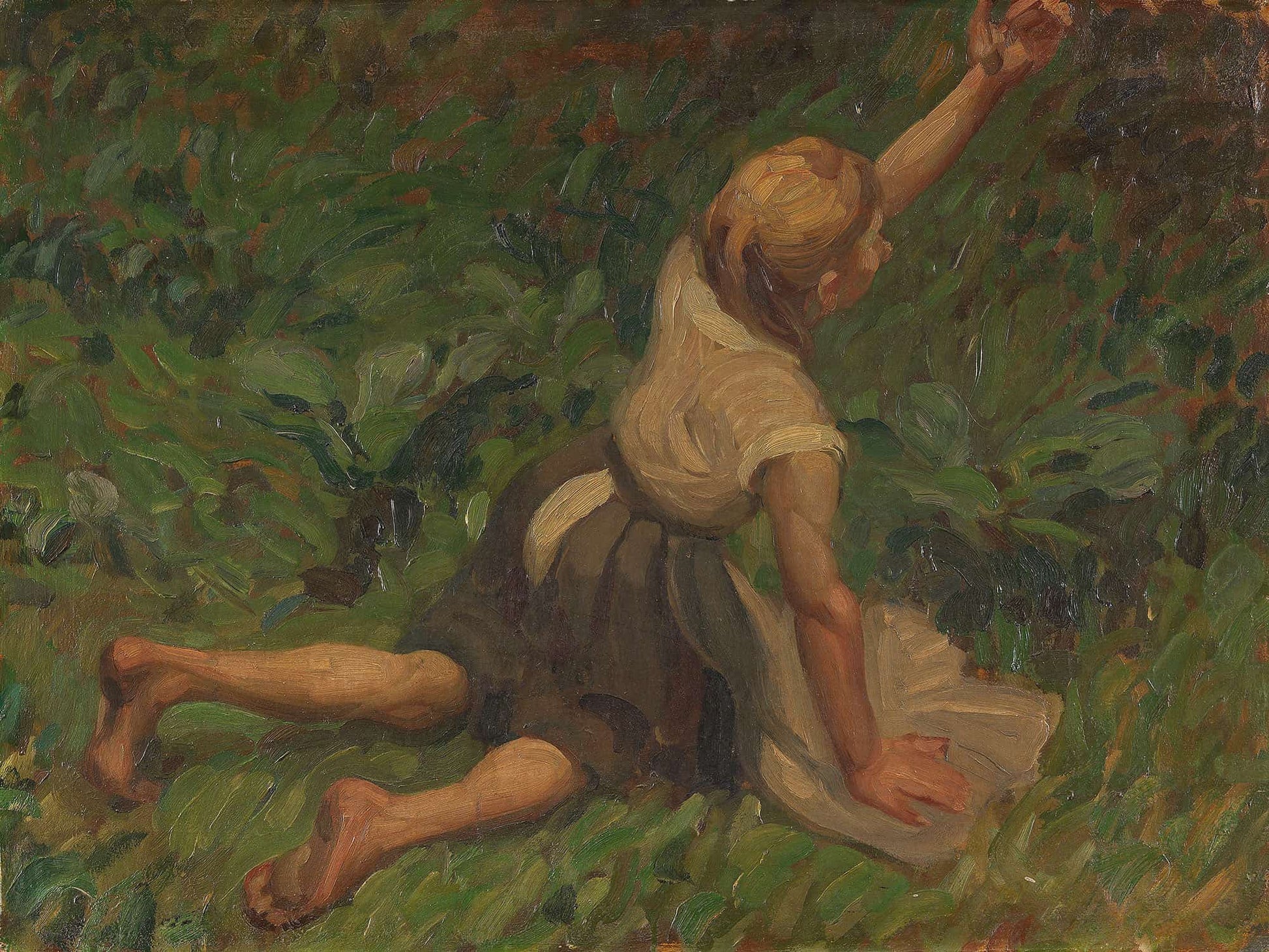 Studie Zu Aschenbrodel by Leo Putz