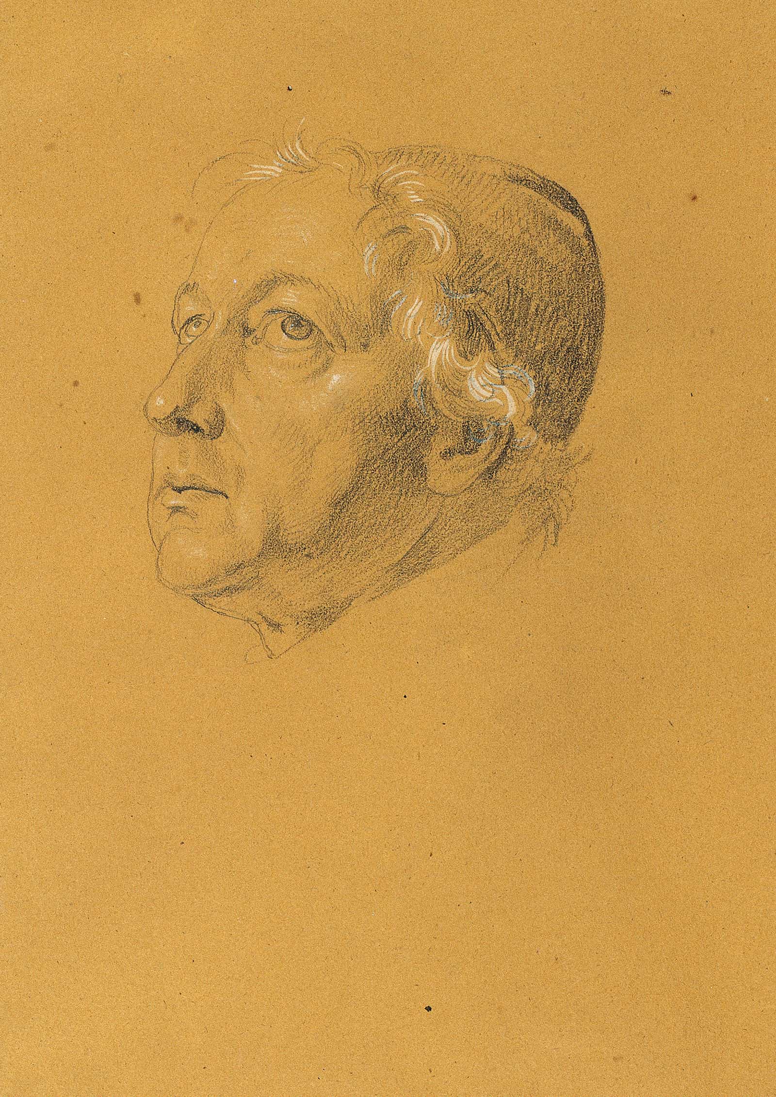 Studie Zu Manfreds Sterbestunde Before by Johann Peter Krafft