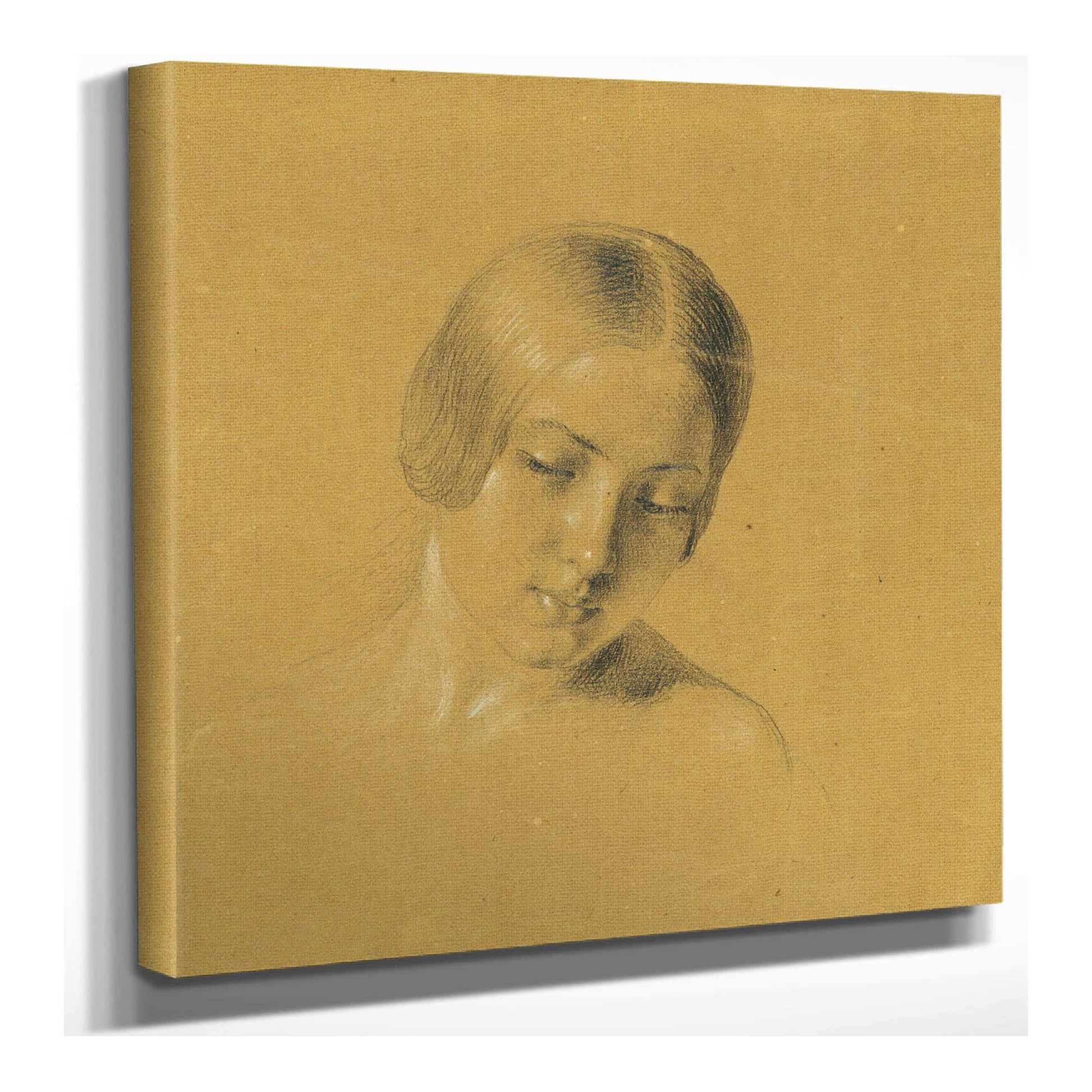 Studie Zu Rudiger Und Angelika by Johann Peter Krafft