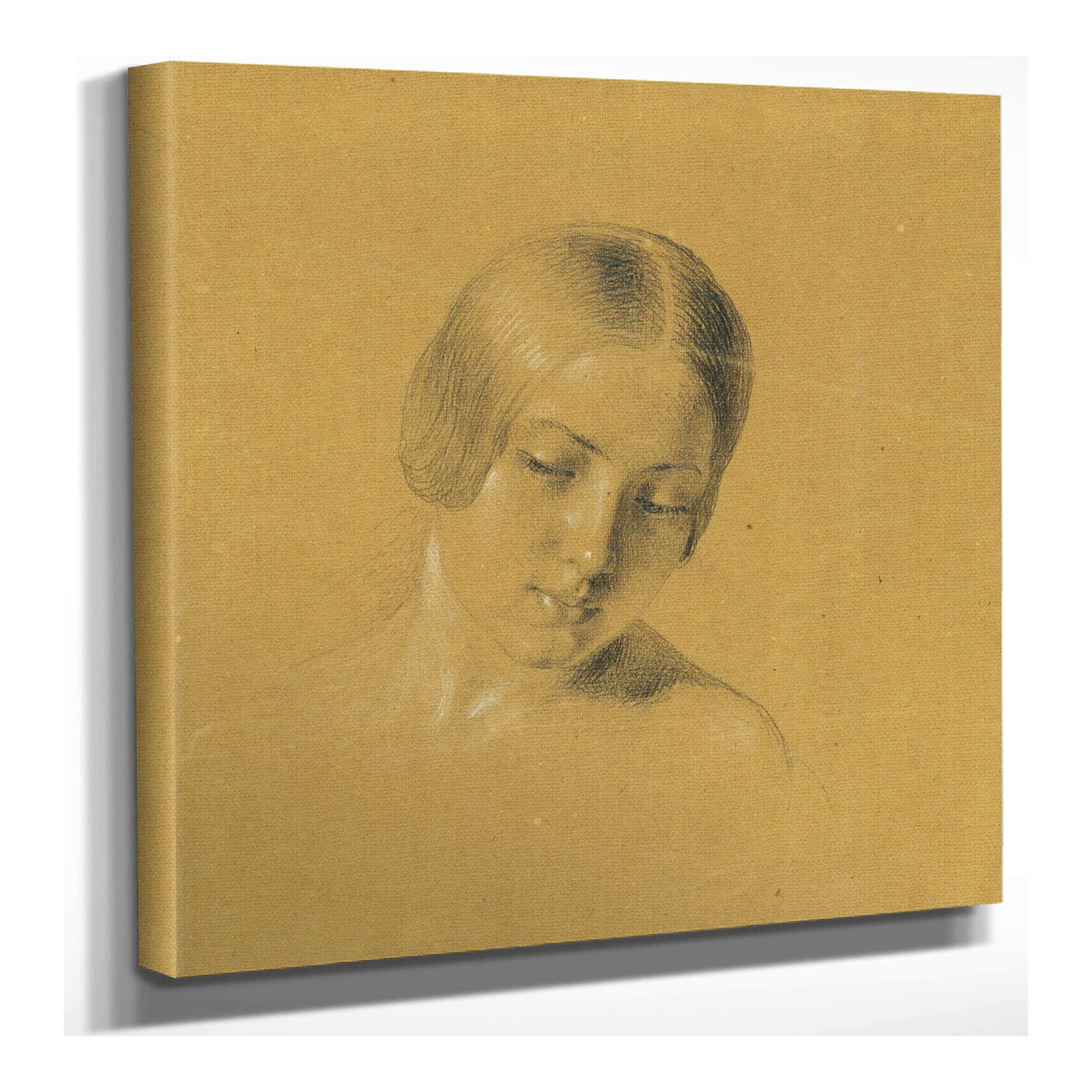 Studie Zu Rudiger Und Angelika by Johann Peter Krafft