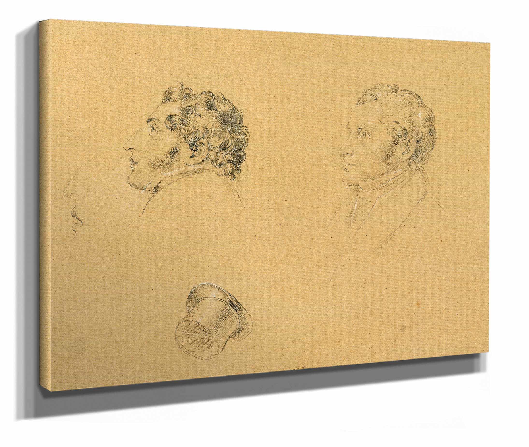 Studie Zum Einzug Nach Dem Pariser Frieden by Johann Peter Krafft