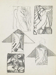 Studieblad Onder Andere Met Figuren En Dierenkoppen by Reijer Stolk