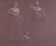 Studies For Ceres And Juno In Prospero Summoning Nymphs And Deities by Herbert James Draper