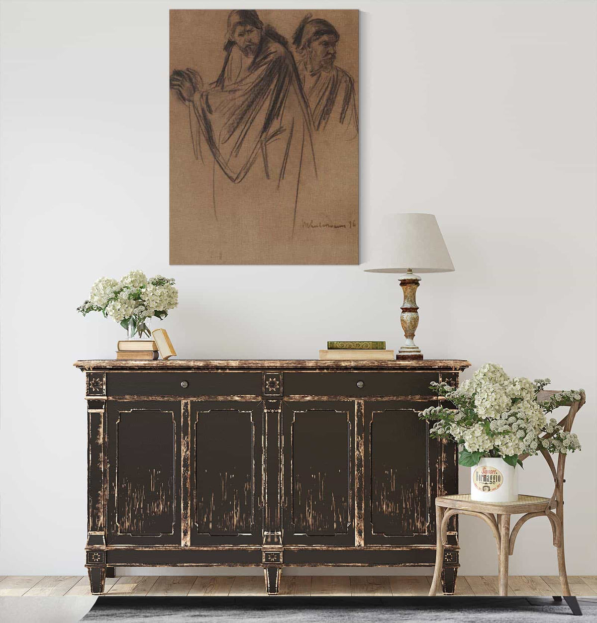 Studies For Saint Paul On The Way To Damascus by Max Liebermann