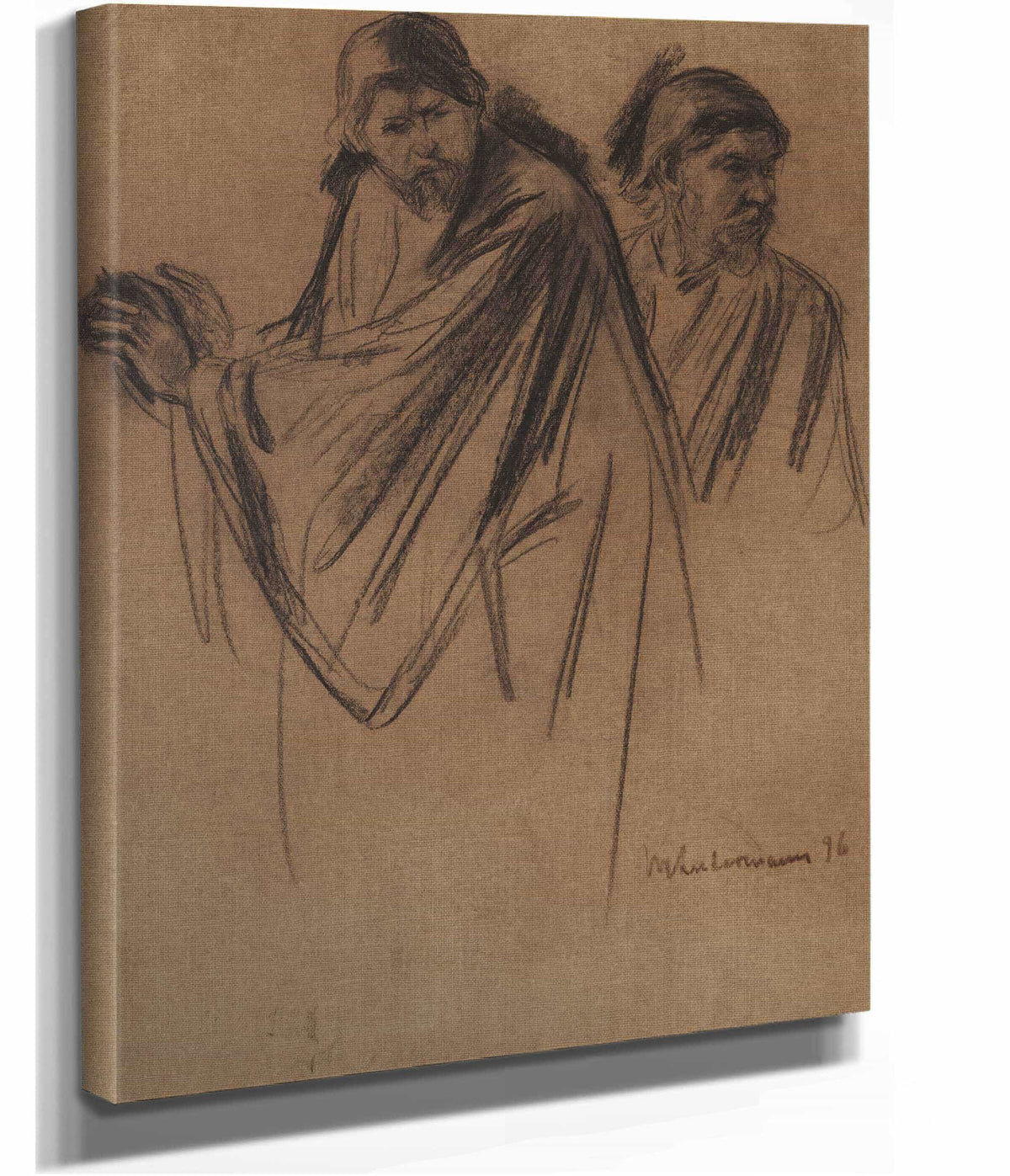 Studies For Saint Paul On The Way To Damascus by Max Liebermann