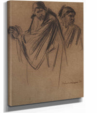 Studies For Saint Paul On The Way To Damascus by Max Liebermann