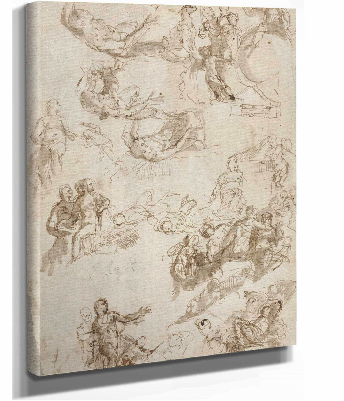 Studies For The Allegories Of Love   by Paolo Veronese