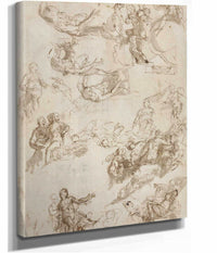 Studies For The Allegories Of Love   by Paolo Veronese