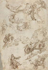 Studies For The Allegories Of Love   by Paolo Veronese
