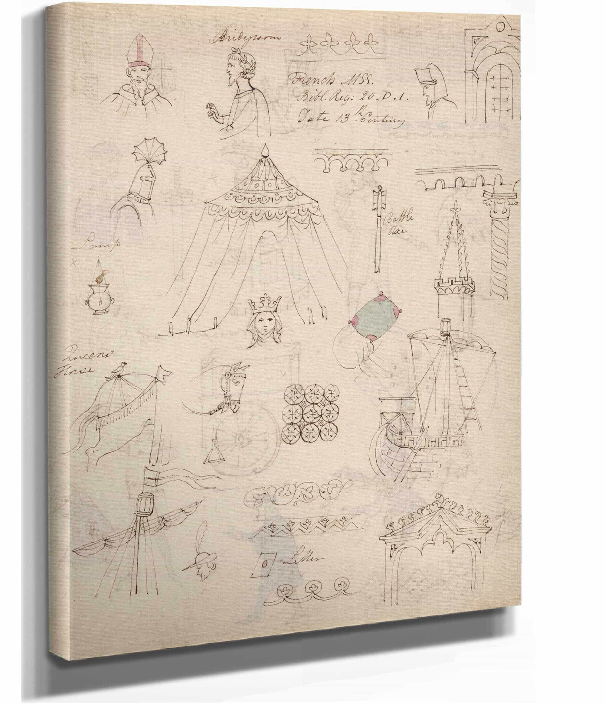 Studies From A French Mss Bible Registry by Robert Smirke