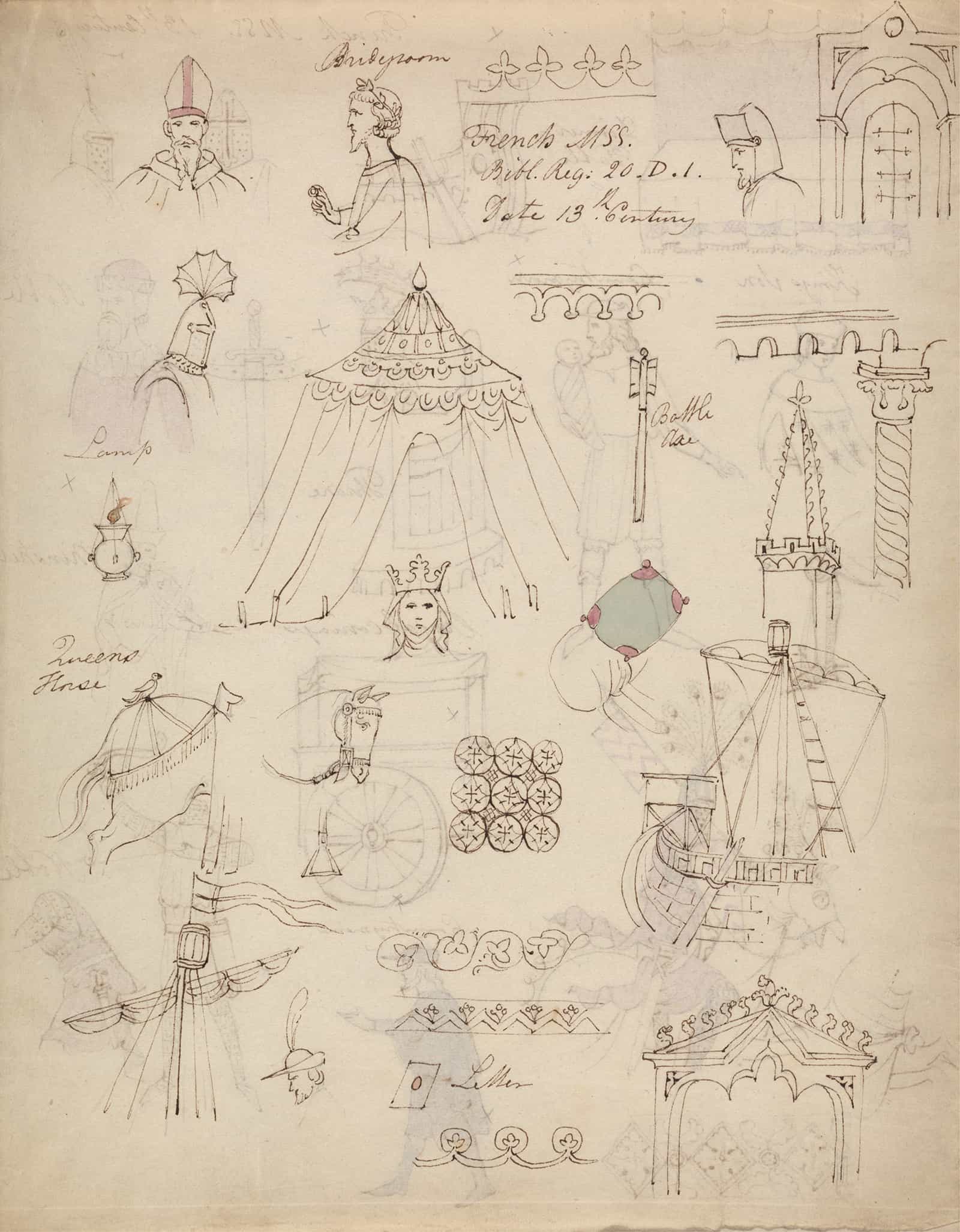 Studies From A French Mss Bible Registry by Robert Smirke