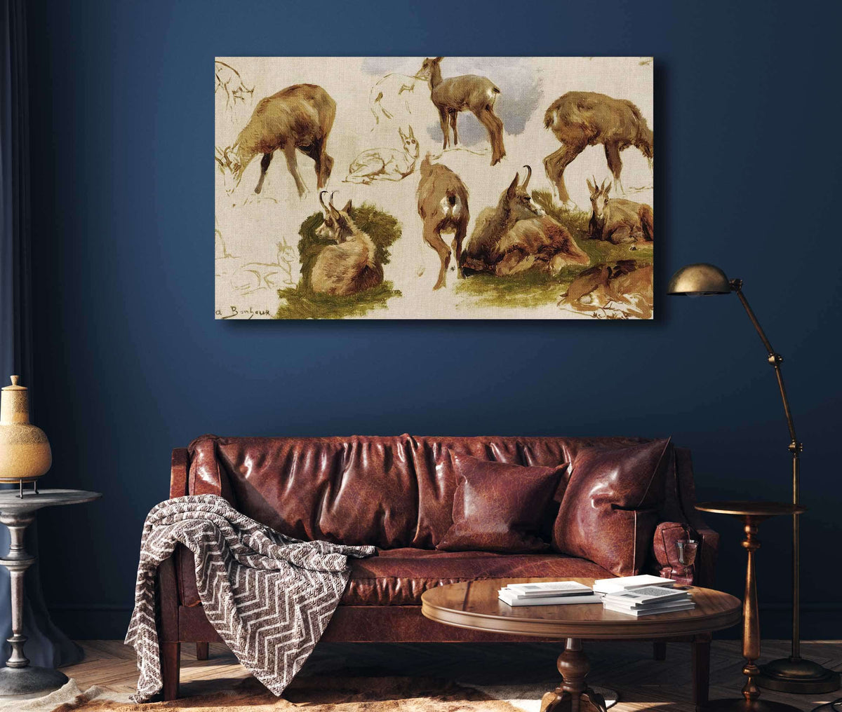 Studies Of An Isard by Rosa Bonheur