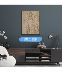 Studies Of Details From Trajans Column by Nicolas Poussin