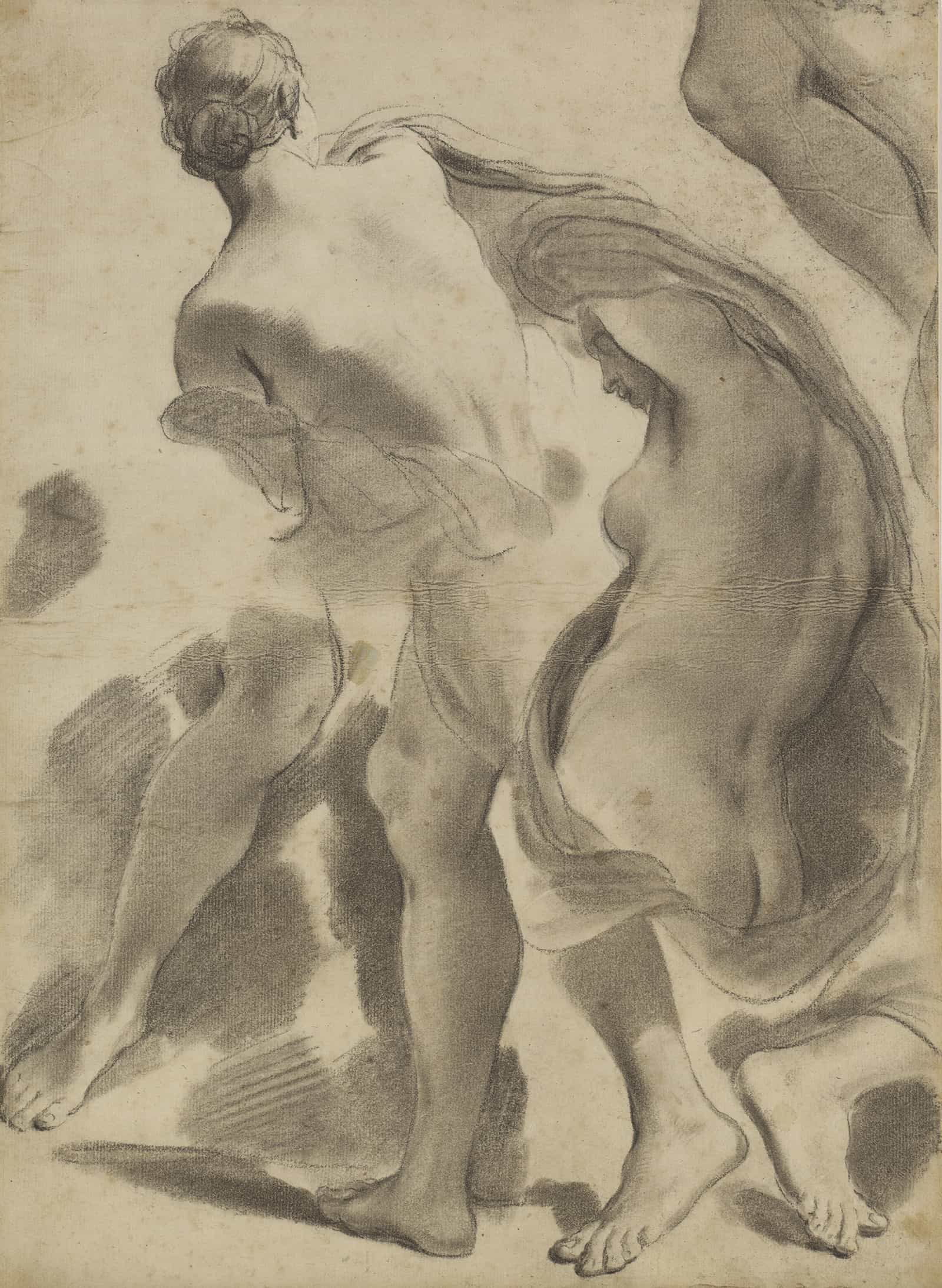 Studies Of Female Nudes by Gaetano Gandolfi