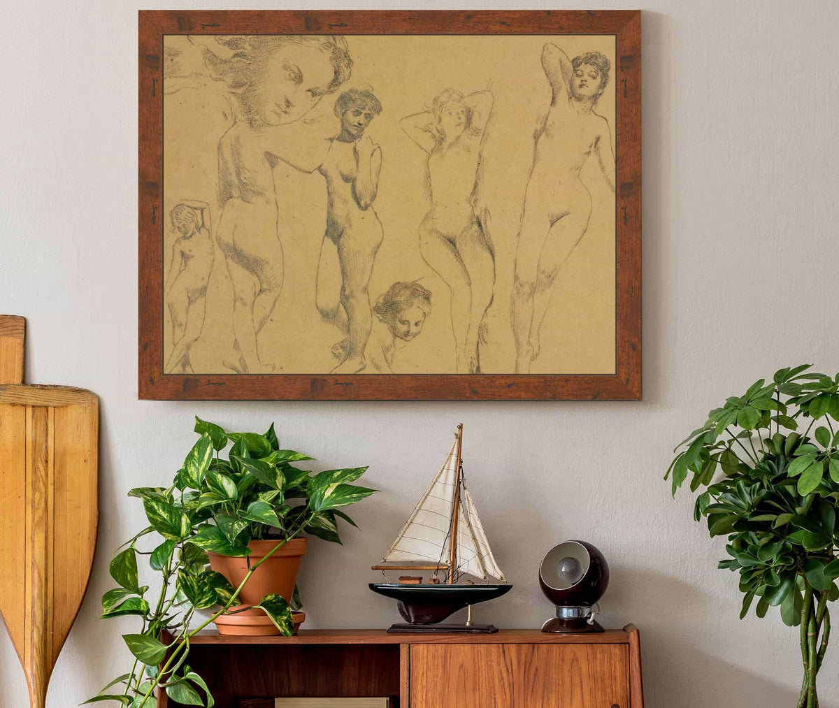 Studies Of Female Nudes by Henri Fantin Latour