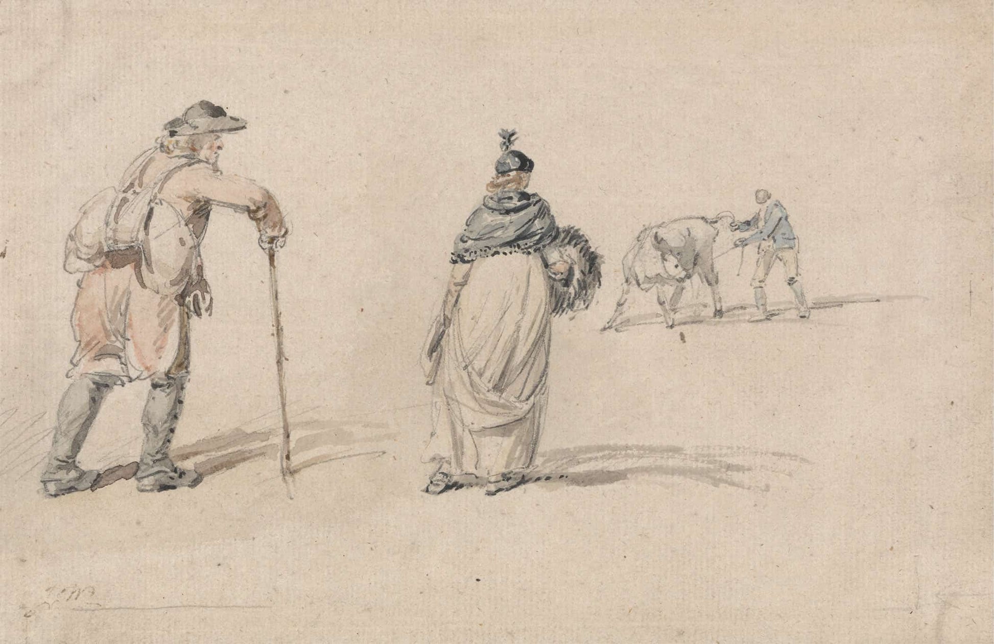 Studies Of Figures by James Ward