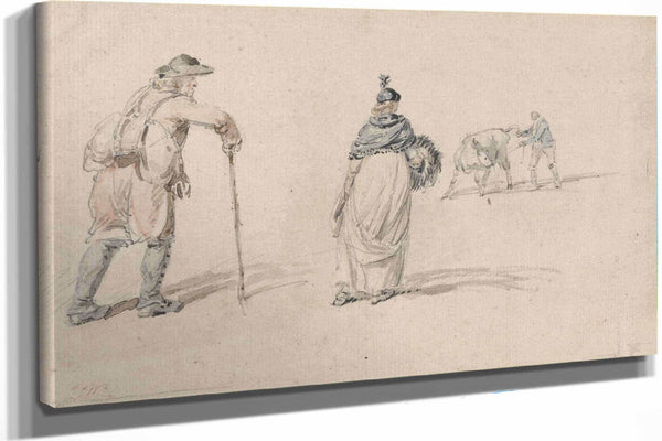 Studies Of Figures by James Ward