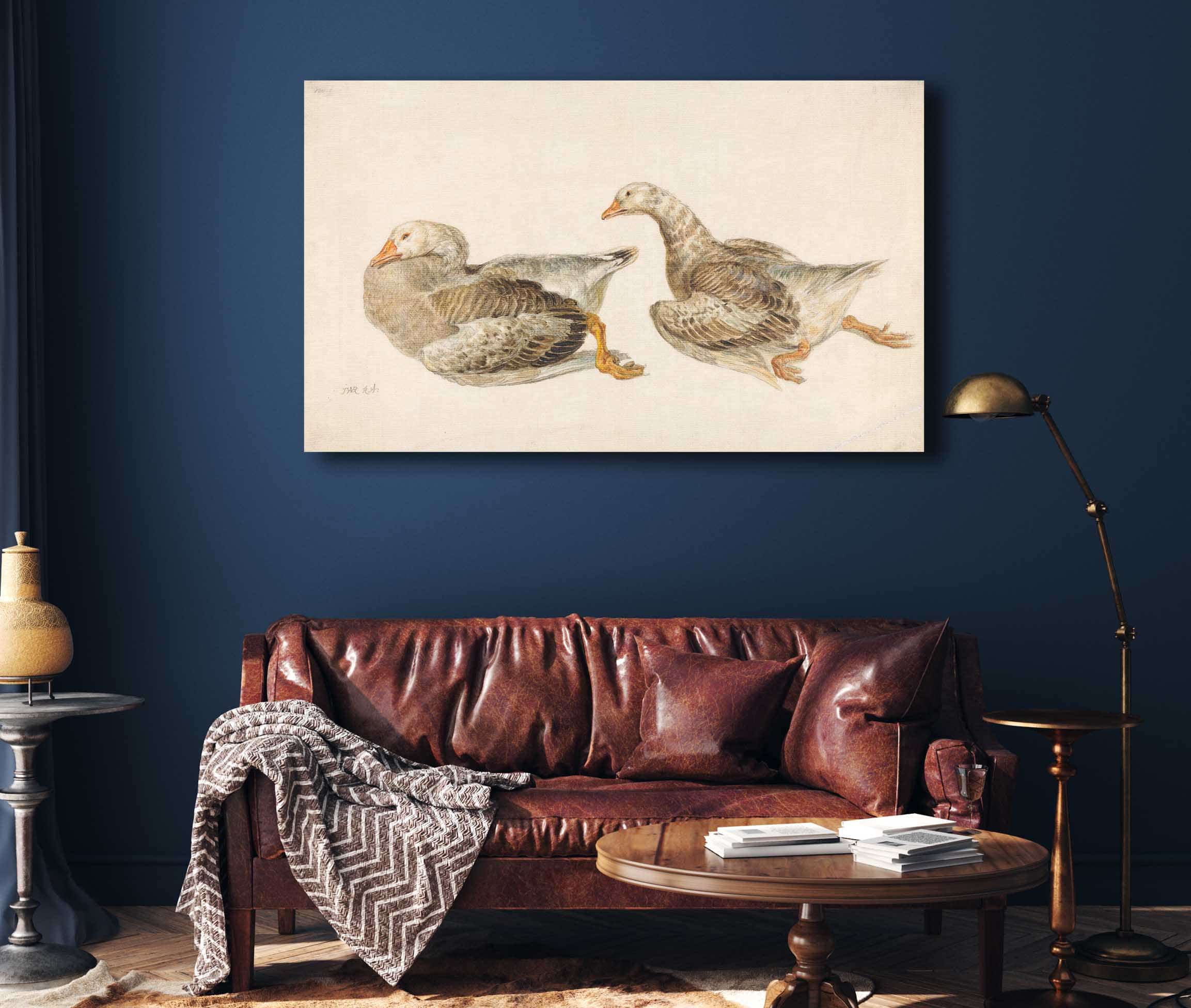 Studies Of Geese by James Ward