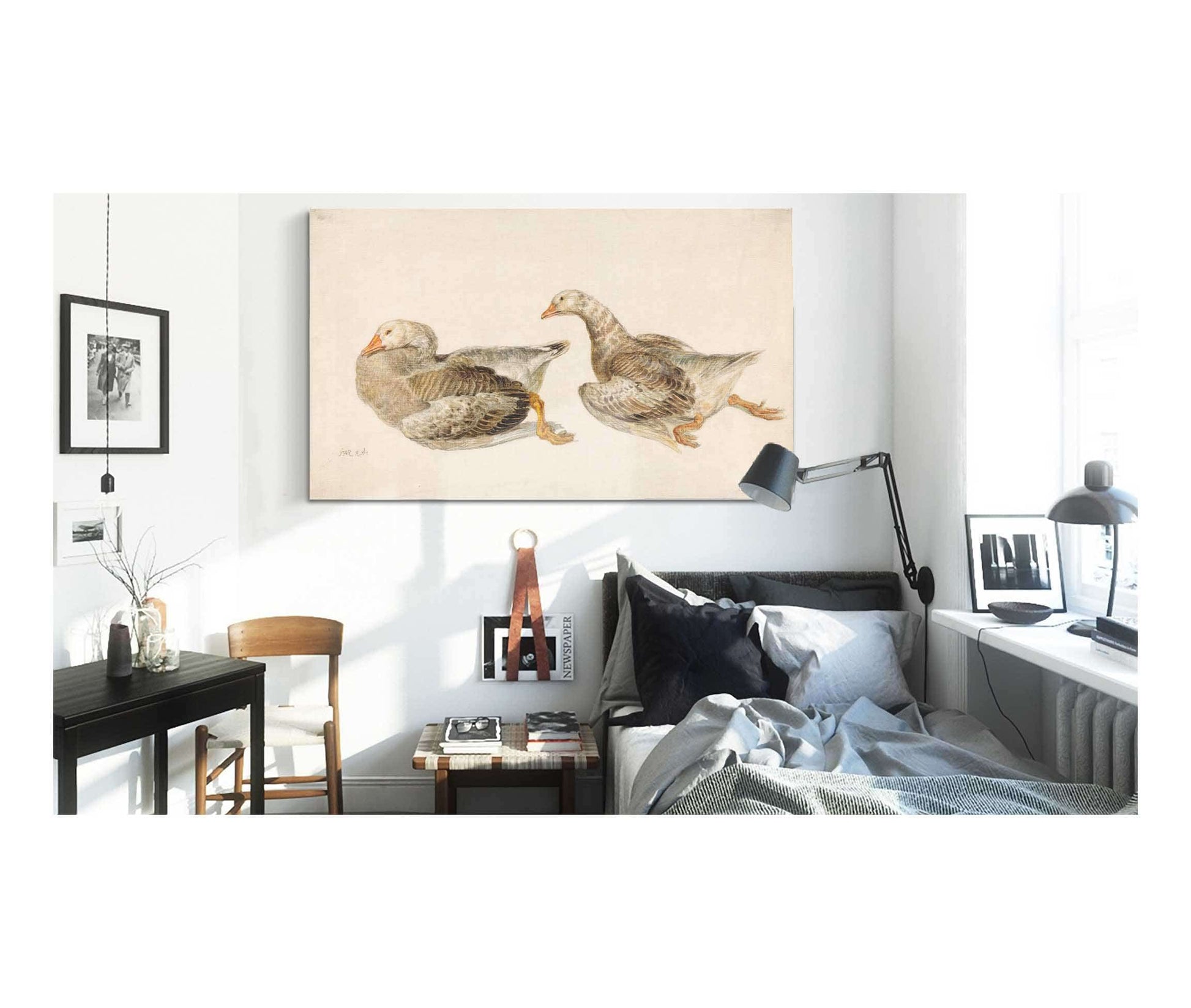 Studies Of Geese by James Ward