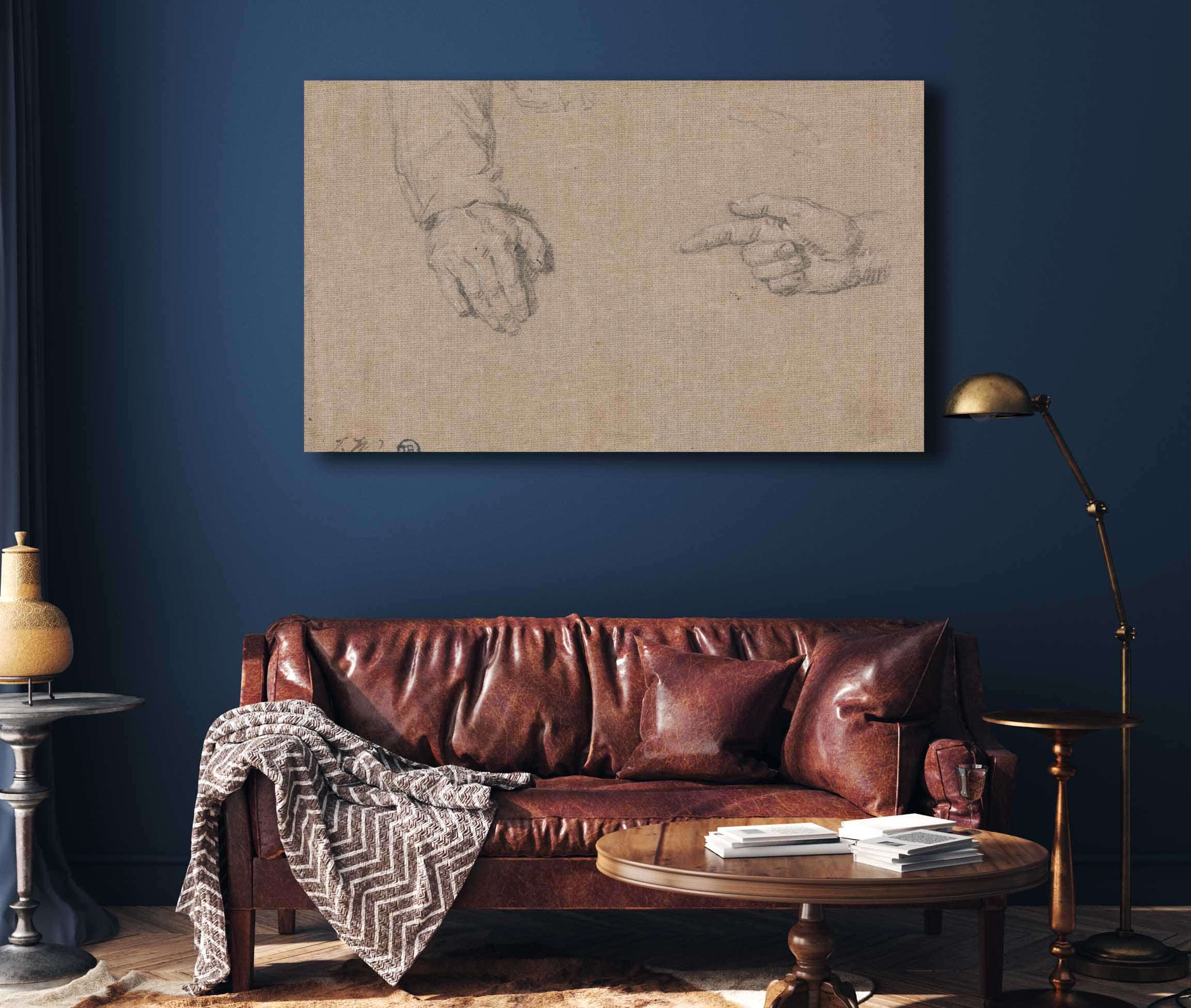 Studies Of Hands by James Ward