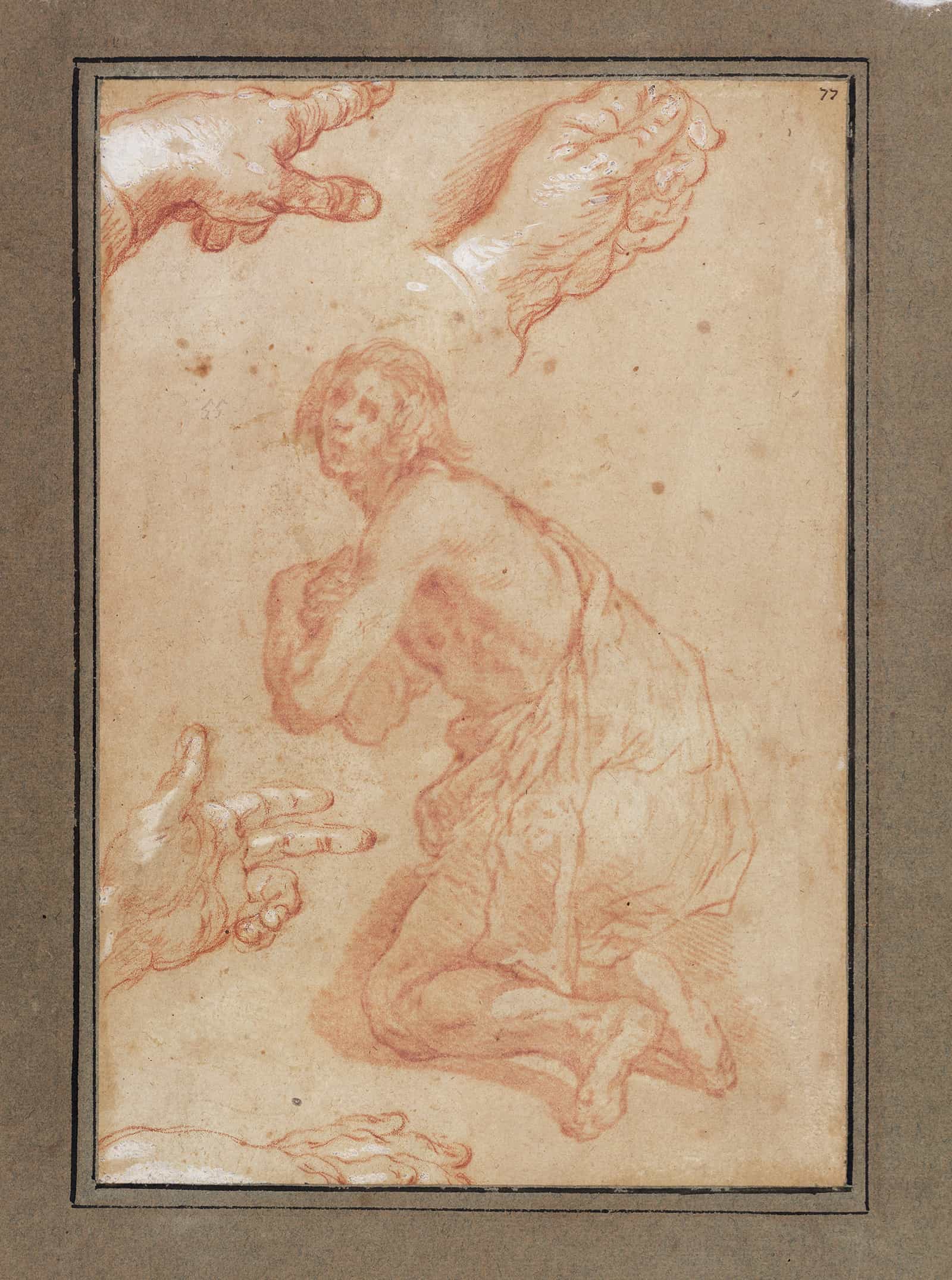 Studies Of Hands S by Abraham Bloemaert