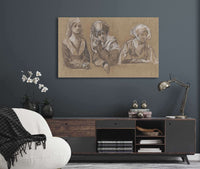 Studies Of Women For The Royal Exchange by Edwin Austin Abbey