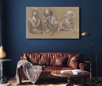 Studies Of Women For The Royal Exchange by Edwin Austin Abbey