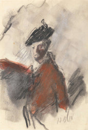 Study After Joshua Reynoldss Portrait Of Cornet Nehemiah Winter Th Dragoons by Hercules Brabazon Brabazon